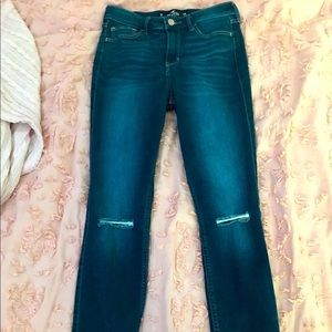 Hollister ripped jeans